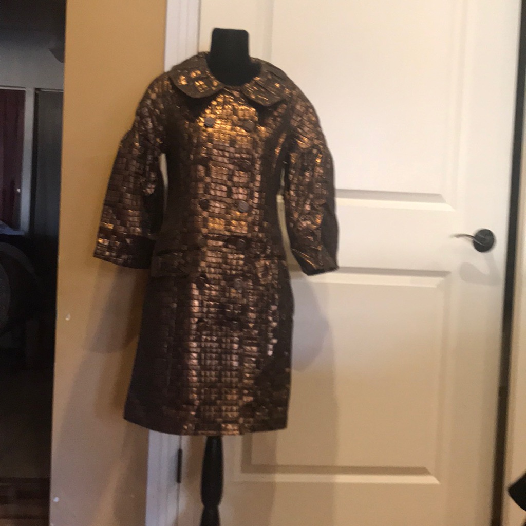 One Of A Kind Coat, Gorgeous And Classy.